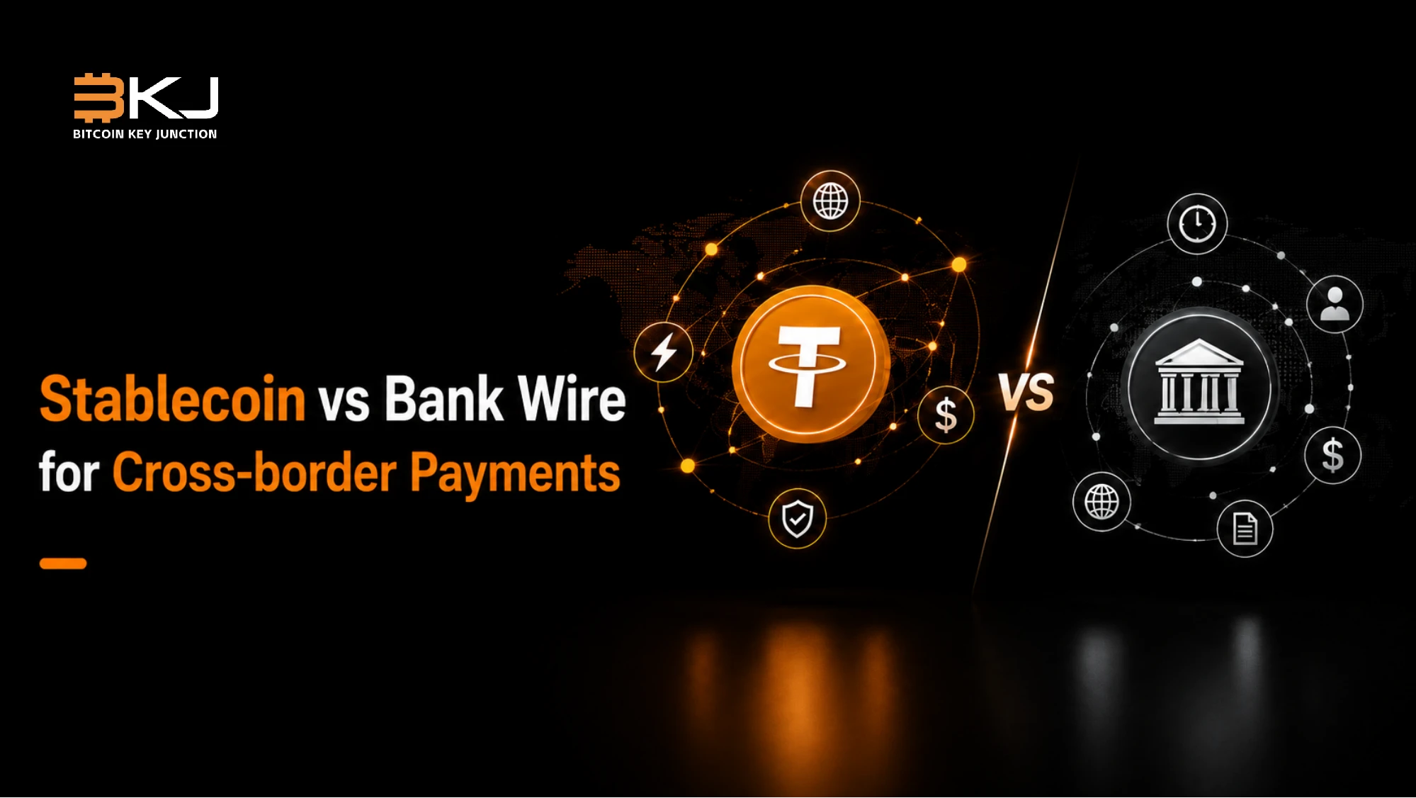 USDT 結算 vs 銀行電匯:一項企業對比